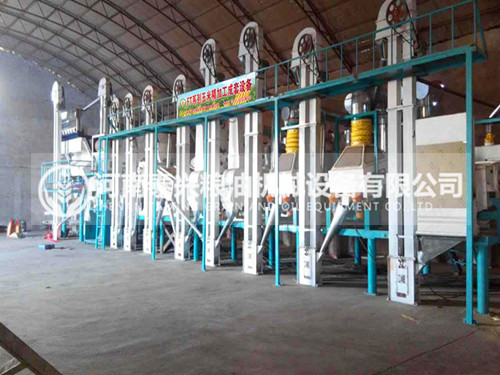 50噸級小米加工成套設備